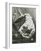 La Fin De Satan, 19th Century-Jean Paul Laurens-Framed Giclee Print