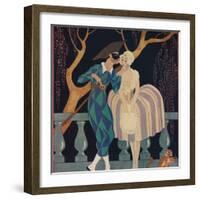 'La Finette', c1927-Georges Barbier-Framed Giclee Print