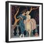 'La Finette', c1927-Georges Barbier-Framed Giclee Print