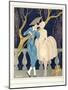 La Finette, from Personages De Comedie, Pub. 1922 (Pochoir Print)-Georges Barbier-Mounted Giclee Print
