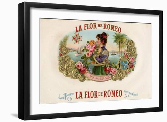 La Flor De Romeo-Art Of The Cigar-Framed Giclee Print