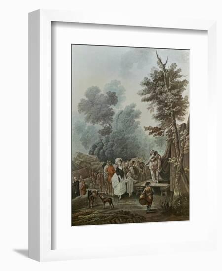 La Foire de Village-Nicolas Antoine Taunay-Framed Giclee Print