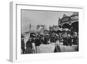 La Foire Du Trône, Place De La Nation, Paris, C.1900-null-Framed Giclee Print