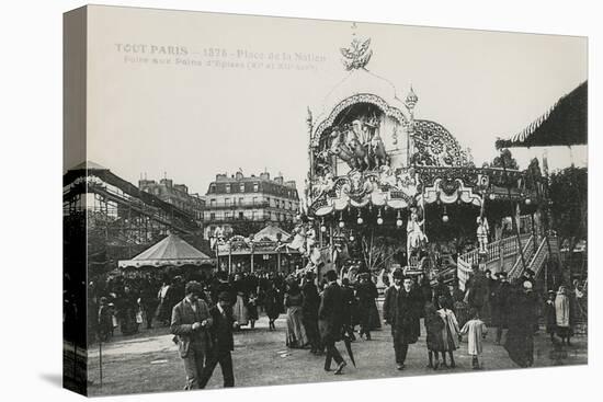 La Foire Du Trône, Place De La Nation, Paris, C.1905-null-Stretched Canvas