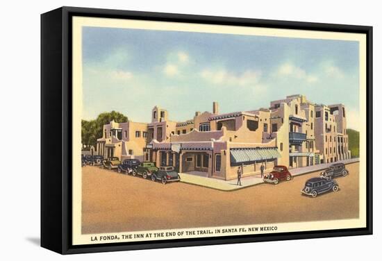 La Fonda Hotel, Santa Fe, New Mexico-null-Framed Stretched Canvas