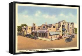 La Fonda Hotel, Santa Fe, New Mexico-null-Framed Stretched Canvas