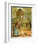 La Fontaine des Innocents-Thomas Crane-Framed Giclee Print