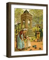 La Fontaine des Innocents-Thomas Crane-Framed Giclee Print