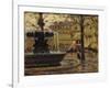 La Fontaine, Paris, 1904 (Oil on Panel)-Henri Eugene Augustin Le Sidaner-Framed Giclee Print