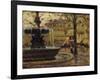 La Fontaine, Paris, 1904 (Oil on Panel)-Henri Eugene Augustin Le Sidaner-Framed Giclee Print