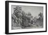 La Fontana Egeria, 1792-Jacob Wilhelm Mechau-Framed Giclee Print