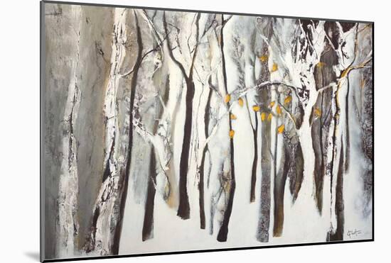 La forêt blanche-Kathleen Cloutier-Mounted Art Print