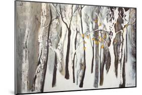 La forêt blanche-Kathleen Cloutier-Mounted Art Print