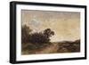 La forêt de Fontainebleau aux environs de Barbizon-Félix Ziem-Framed Giclee Print