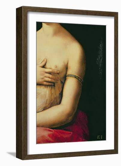 La Fornarina, c.1516-Raphael-Framed Giclee Print