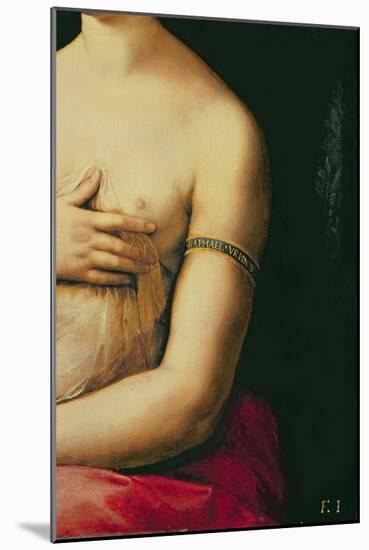 La Fornarina, c.1516-Raphael-Mounted Giclee Print