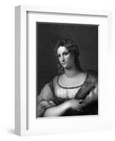La Fornarina-Raffaello Sanzio-Framed Art Print