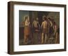 'La Fragua De Vulcano', (Apollo in the Forge of Vulcan), 1629, ( c1934)-Diego Velasquez-Framed Giclee Print