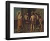 'La Fragua De Vulcano', (Apollo in the Forge of Vulcan), 1629, ( c1934)-Diego Velasquez-Framed Giclee Print