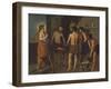 'La Fragua De Vulcano', (Apollo in the Forge of Vulcan), 1629, ( c1934)-Diego Velasquez-Framed Giclee Print