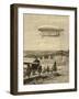 La France Airship-null-Framed Art Print