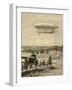 La France Airship-null-Framed Art Print