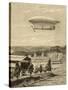 La France Airship-null-Stretched Canvas