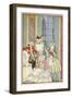 La France au 18me siècle French aristocracy of the eighteenth century-Georges Barbier-Framed Giclee Print