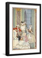 La France au 18me siècle French aristocracy of the eighteenth century-Georges Barbier-Framed Giclee Print