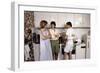 La frisee aux lardons by AlainJaspard with Flore Fitzgerald, Bernadette Lafont and Bernard Menez, 1-null-Framed Photo