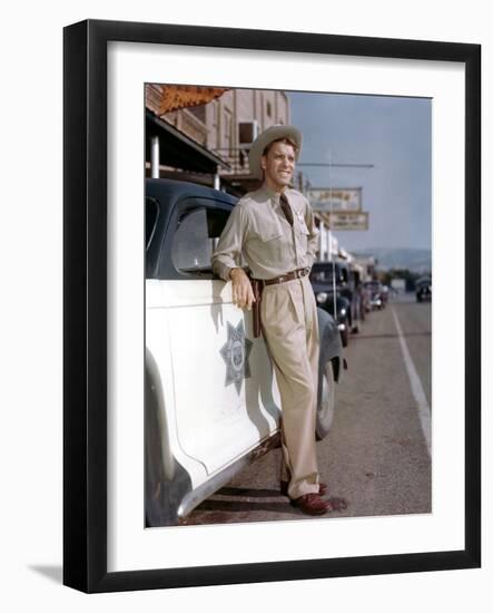 La furie du desert (Desert Fury) by Lewis Allen with Burt Lancaster, 1947 (photo)-null-Framed Photo