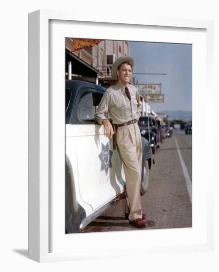 La furie du desert (Desert Fury) by Lewis Allen with Burt Lancaster, 1947 (photo)-null-Framed Photo