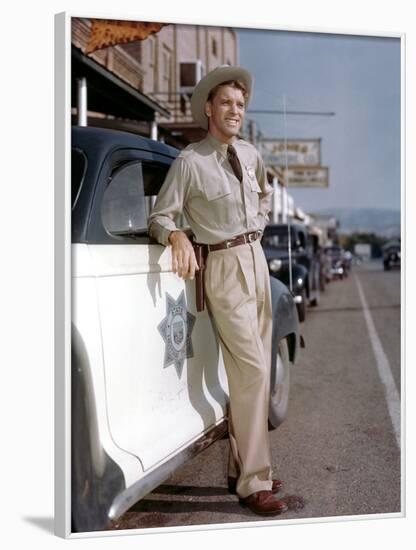 La furie du desert (Desert Fury) by Lewis Allen with Burt Lancaster, 1947 (photo)-null-Framed Photo