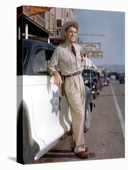 La furie du desert (Desert Fury) by Lewis Allen with Burt Lancaster, 1947 (photo)-null-Stretched Canvas