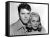 La furie du desert (Desert Fury) by Lewis Allen with Lizabeth Scott and Burt Lancaster, 1947 (b/w p-null-Framed Stretched Canvas