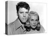 La furie du desert (Desert Fury) by Lewis Allen with Lizabeth Scott and Burt Lancaster, 1947 (b/w p-null-Stretched Canvas