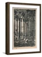 'La Galerie Notre-Dame (3rd State, 11 1/8 x 6 15/16 Inches)', 1853, (1927.)-Charles Meryon-Framed Giclee Print