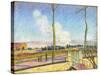 La Gare De Marchandises, C. 1880-Alfred Sisley-Stretched Canvas