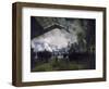 La gare St Lazare-Claude Monet-Framed Premium Giclee Print