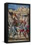 La Gerusalemme Liberata (Jerusalem Delivered), 1580 by Torquato Tasso (1544-1595). Coloured. Italy-null-Framed Stretched Canvas