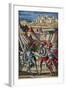 La Gerusalemme Liberata (Jerusalem Delivered), 1580 by Torquato Tasso (1544-1595). Coloured. Italy-null-Framed Giclee Print