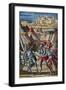 La Gerusalemme Liberata (Jerusalem Delivered), 1580 by Torquato Tasso (1544-1595). Coloured. Italy-null-Framed Giclee Print