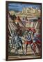 La Gerusalemme Liberata (Jerusalem Delivered), 1580 by Torquato Tasso (1544-1595). Coloured. Italy-null-Framed Giclee Print