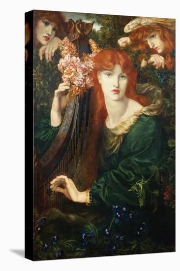 La Ghirlandata, 1873-Dante Gabriel Rossetti-Stretched Canvas