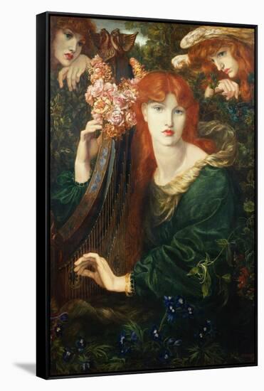 La Ghirlandata, 1873-Dante Gabriel Rossetti-Framed Stretched Canvas