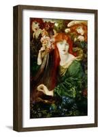 La Ghirlandata (1873).-Dante Gabriel Rossetti-Framed Giclee Print
