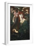 La Ghirlandata-Dante Gabriel Rossetti-Framed Art Print