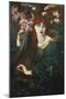 La Ghirlandata-Dante Gabriel Rossetti-Mounted Art Print