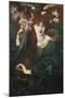 La Ghirlandata-Dante Gabriel Rossetti-Mounted Art Print