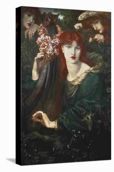 La Ghirlandata-Dante Gabriel Rossetti-Stretched Canvas